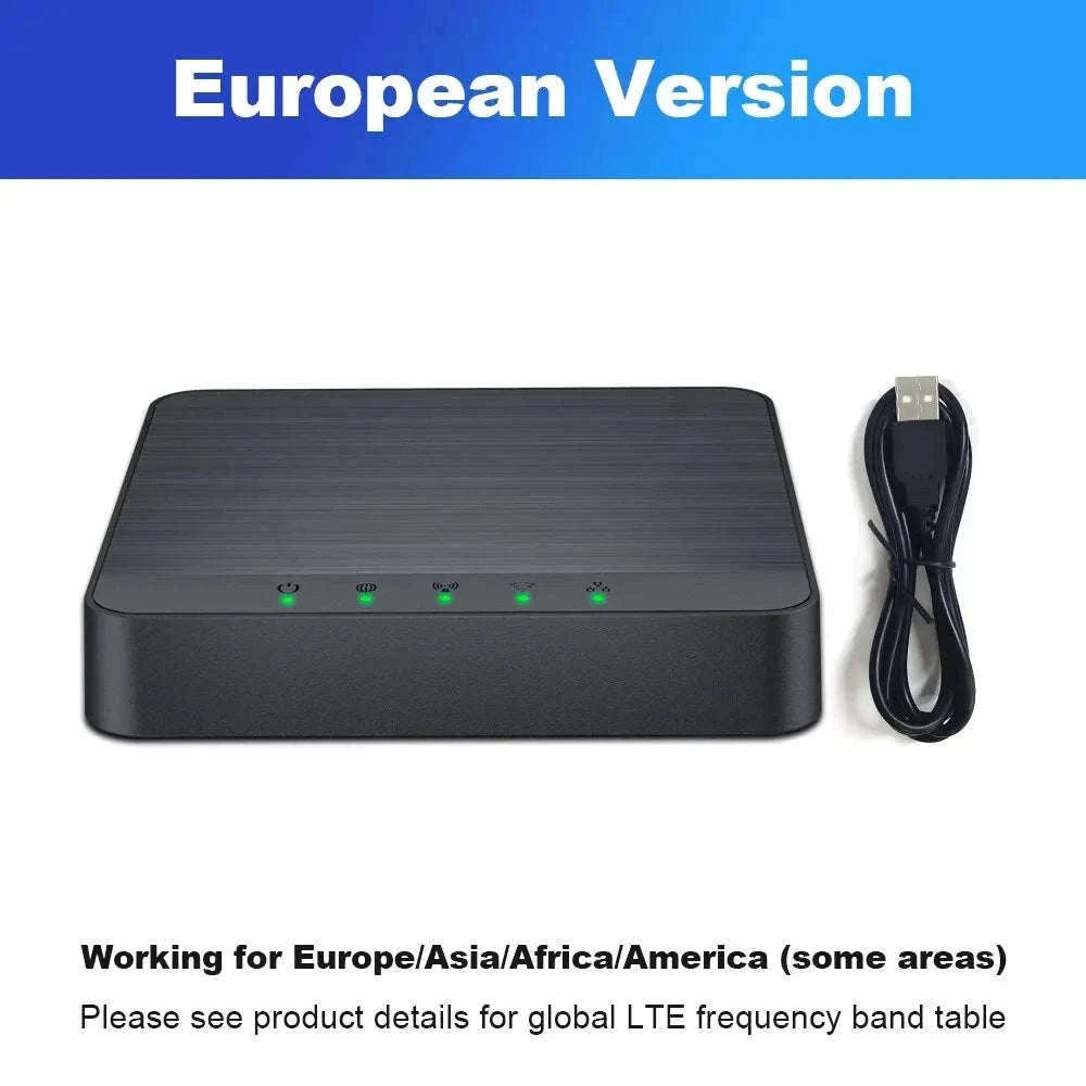 Mini 4G LTE WiFi Router with SIM Card Support-European regulations / China Mainland / 4G LET Router