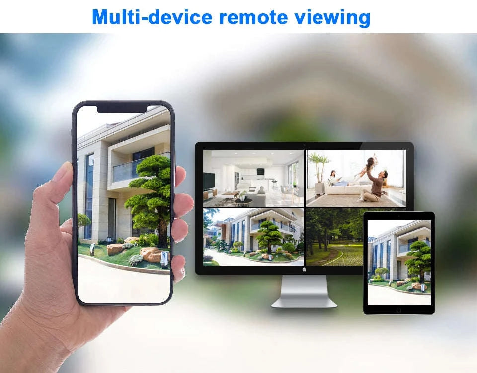 Mini 5MP Outdoor WiFi IP Camera with Smart Motion Detection-5MP wifi 128G Card / AU Plug / 2.1mm