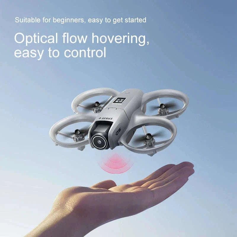 Mini 8K Dual‑Camera Drone with GPS and Obstacle Avoidance-Grey-8K HD-VR
