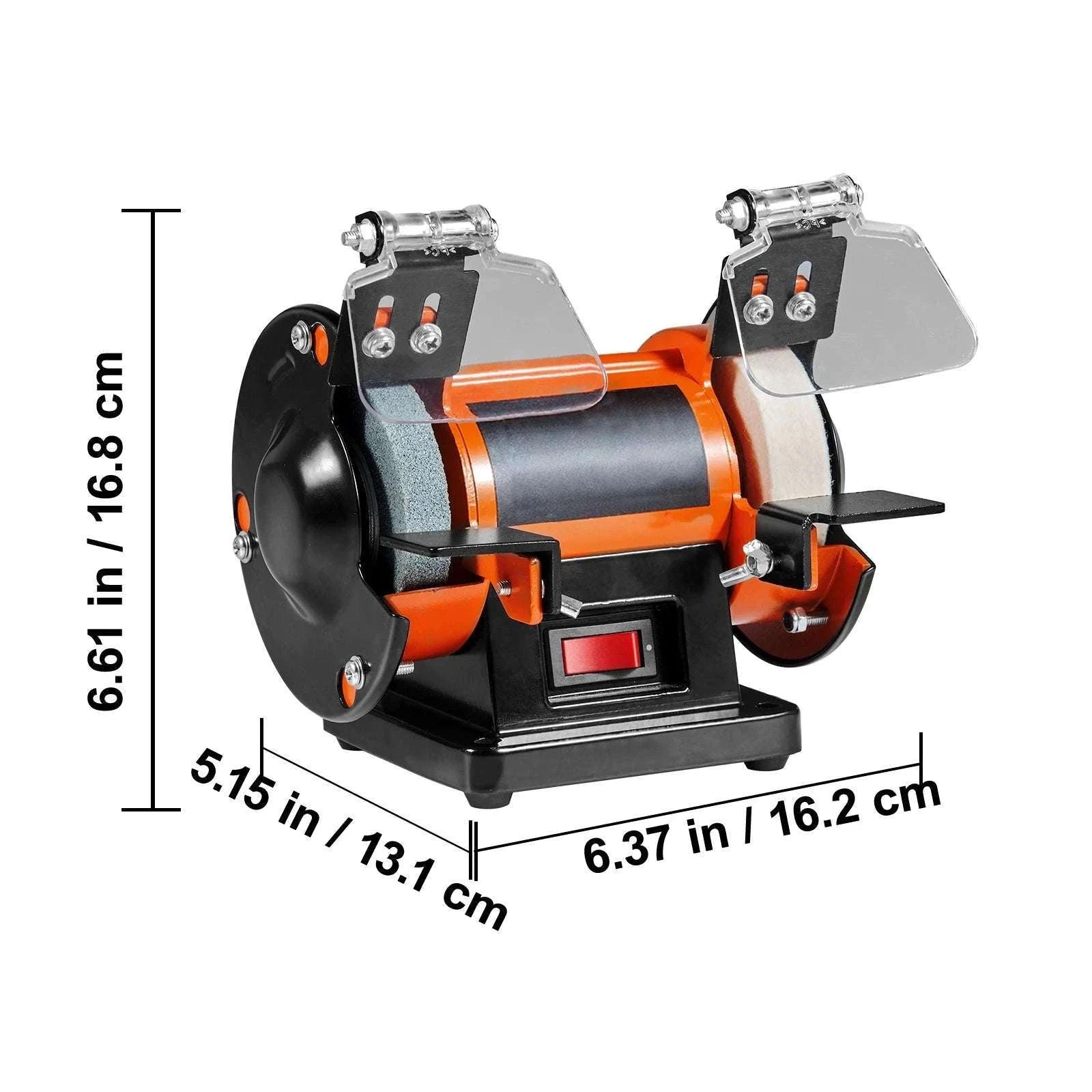 Mini Bench Polisher with Adjustable Speed for Jewelry & Gemstones-1.8kg 3590RPM / United States