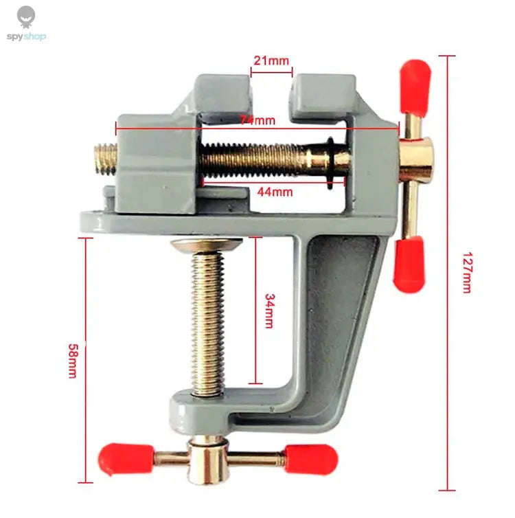 Mini Bench Vise – Compact Precision Clamp for Crafts and DIY Work-Default Title