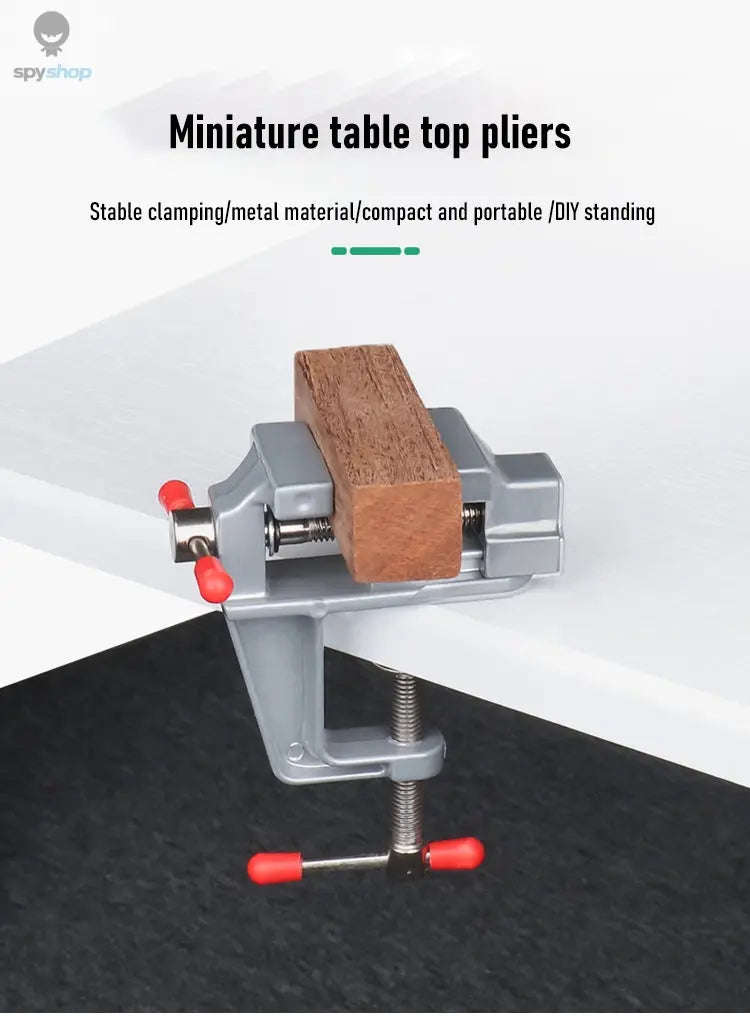 Mini Bench Vise – Compact Precision Clamp for Crafts and DIY Work-Default Title