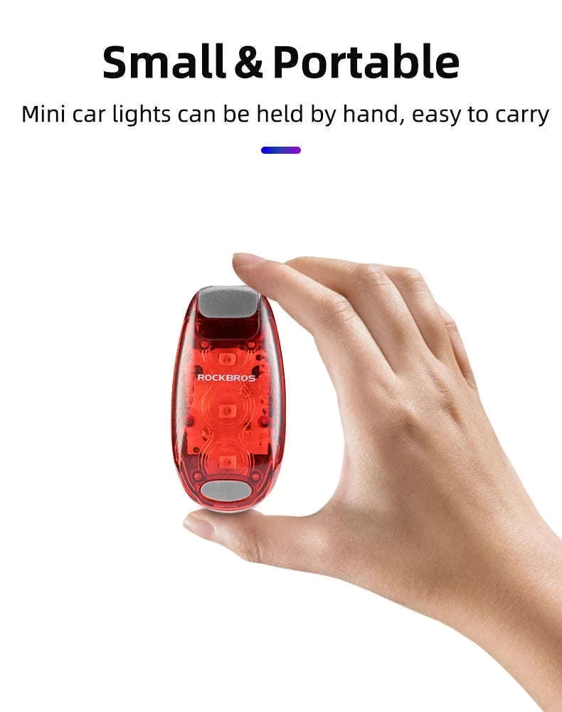 Mini Bike Tail Light IPX5 Waterproof Rear Safety Light-ZPWD-1
