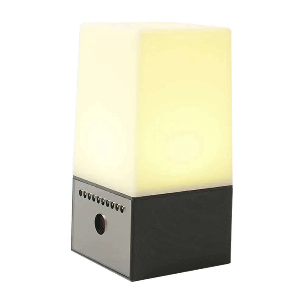Mini Camera Light WiFi Security LED Desk Lamp with Night Vision-Black / only camera