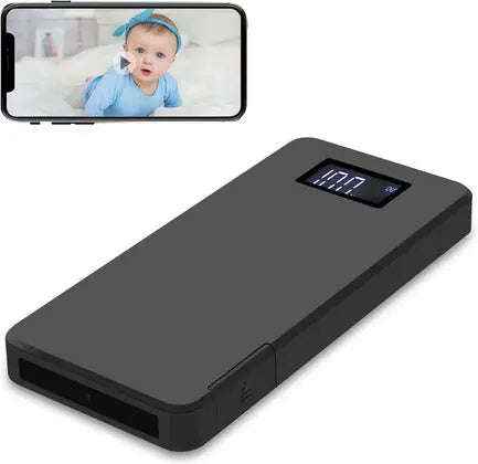 Mini Camera Powerbank with 10000mAh Capacity and WiFi-Default Title