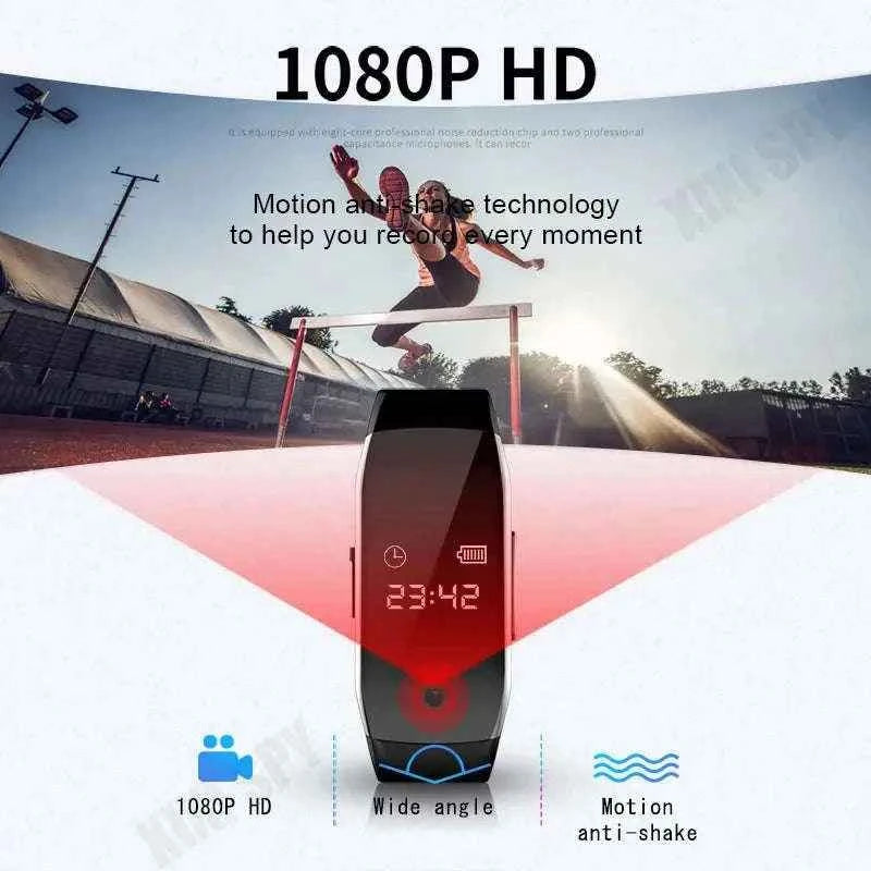 Mini Camera Watch 1080P HD Wearable Recorder