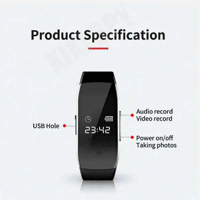 Mini Camera Watch 1080P HD Wearable Recorder