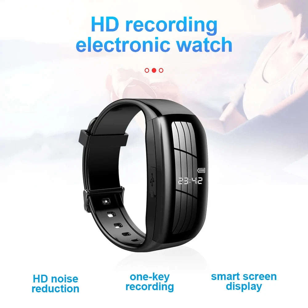 Mini Camera Watch Bracelet-D6 / 128GB
