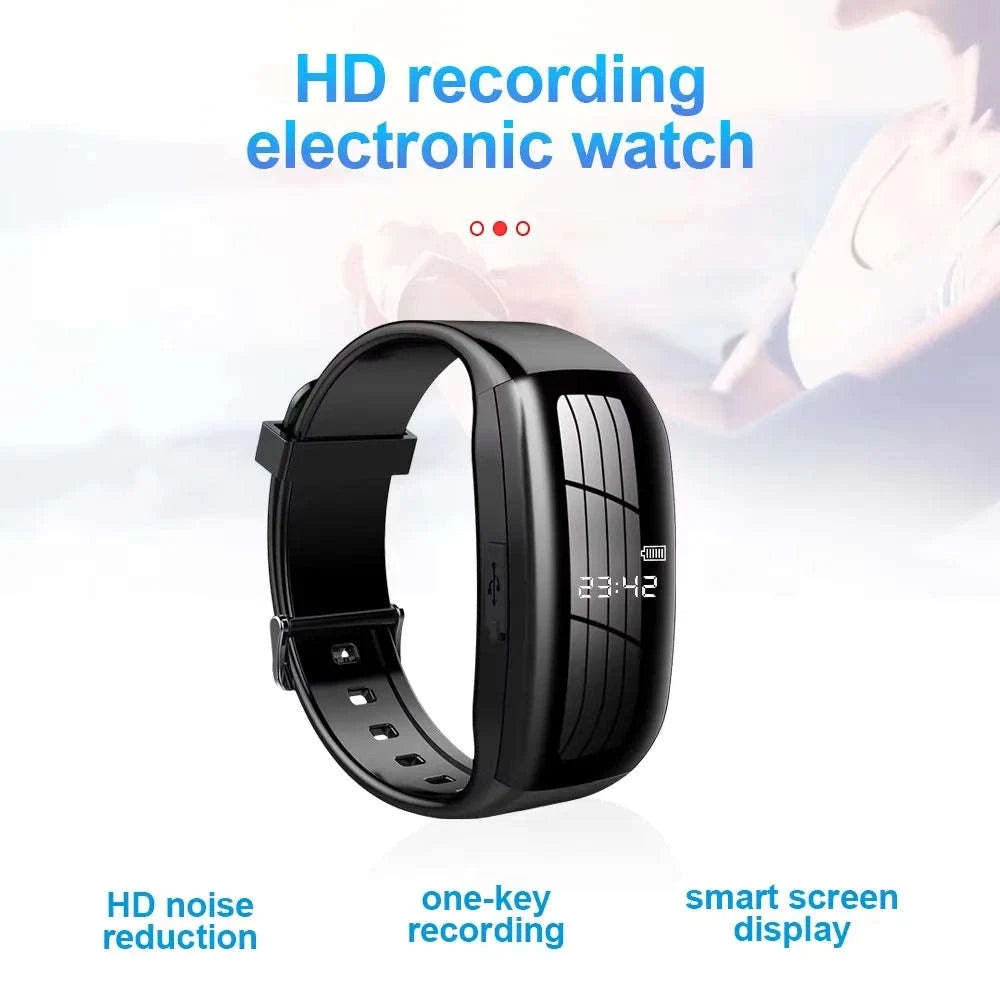 Mini Camera Watch Recorder Bracelet-Recorder / 128GB