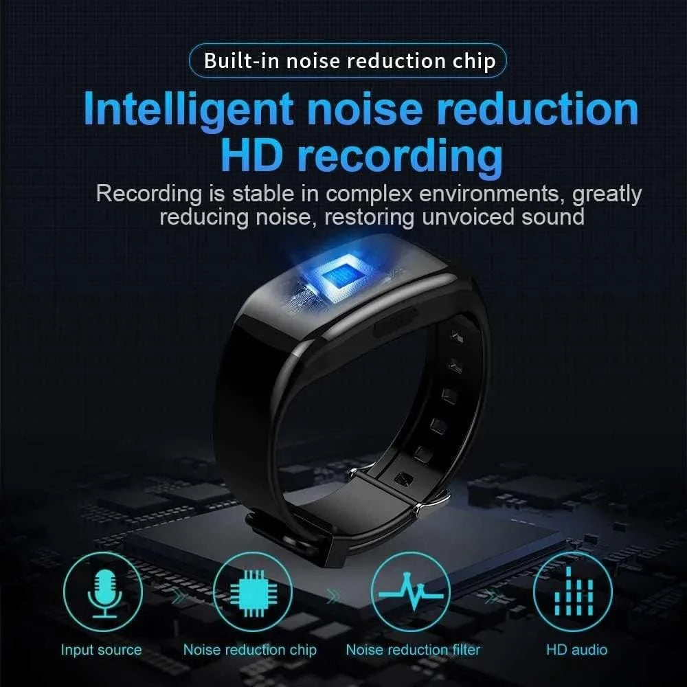Mini Camera Wristwatch 1080P HD with 4GB Memory Discreet Design-black / 8GB / China Mainland
