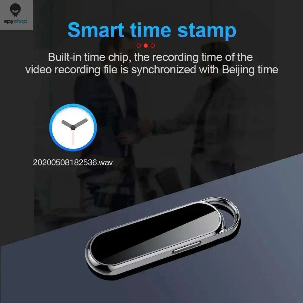 Mini Digital Recorder – 1080P Video, Clear Audio, Discreet Wearable Design-128GB