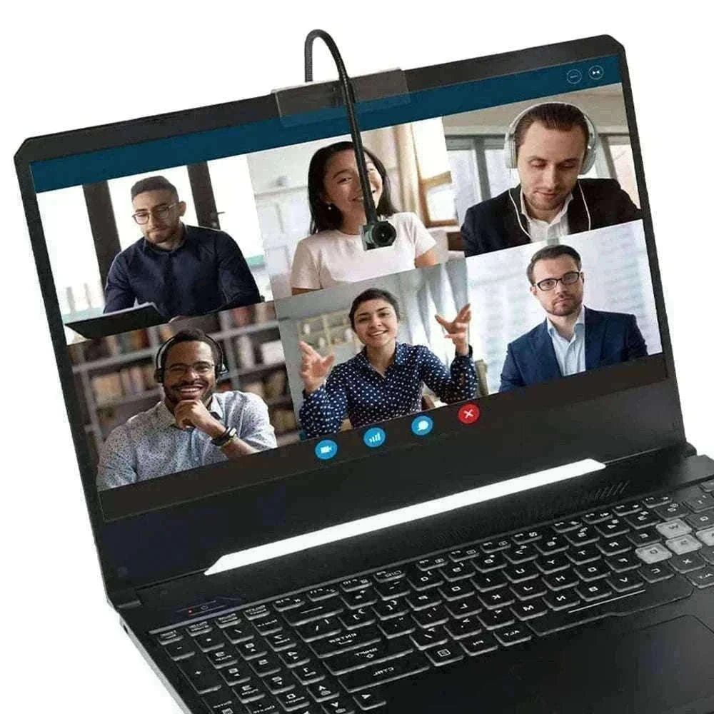 Mini Eye-Contact USB Webcam for Meetings and Online Classes-5MP autofocus