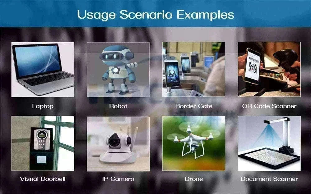 Mini Eye-Contact USB Webcam for Meetings and Online Classes-5MP autofocus