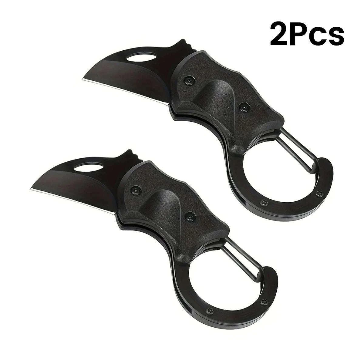 Mini Folding Keychain Knife Iron Multi-Tool for EDC & Camping-1pcs / United States