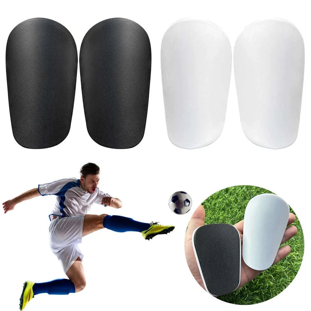 Mini Football Shin Pads-Black 10X6cm