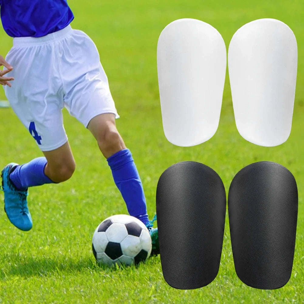 Mini Football Shin Pads-Black 10X6cm