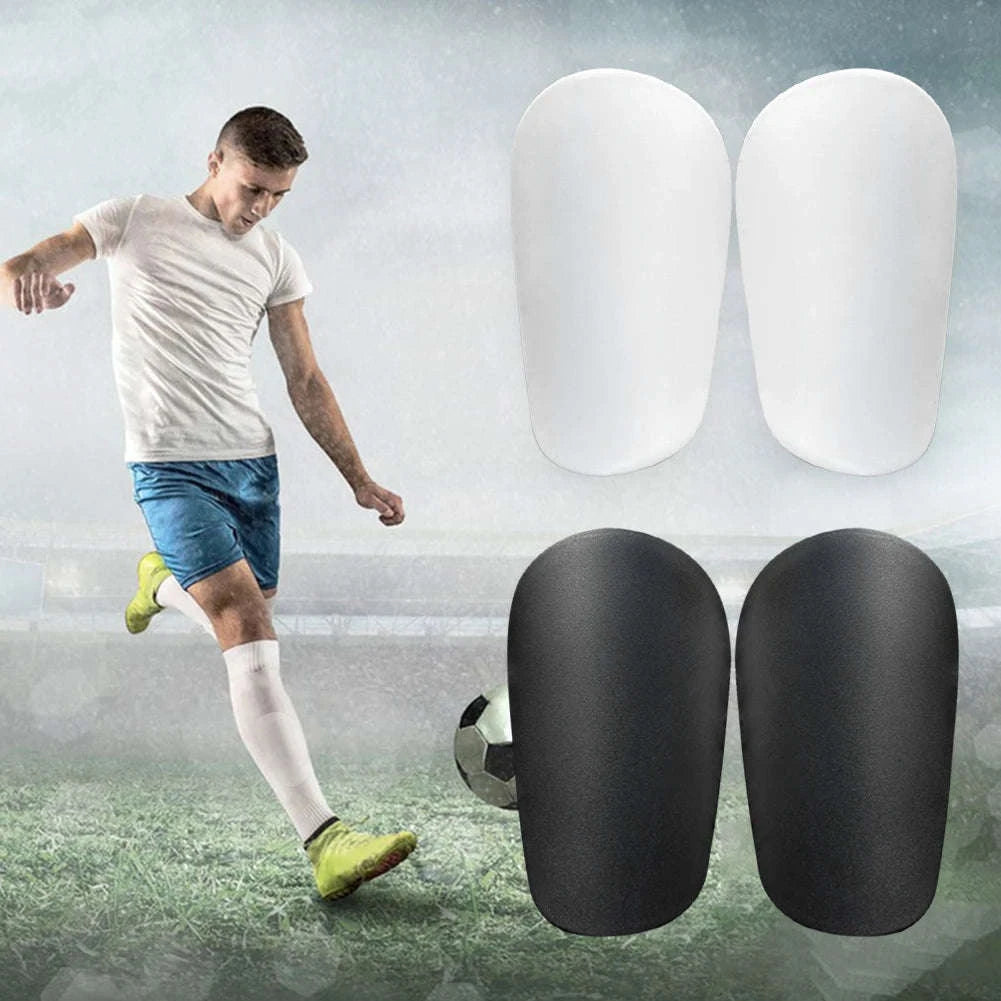 Mini Football Shin Pads-Black 10X6cm