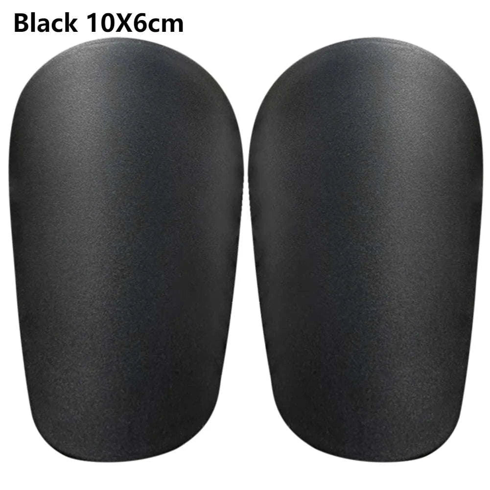 Mini Football Shin Pads-Black 10X6cm