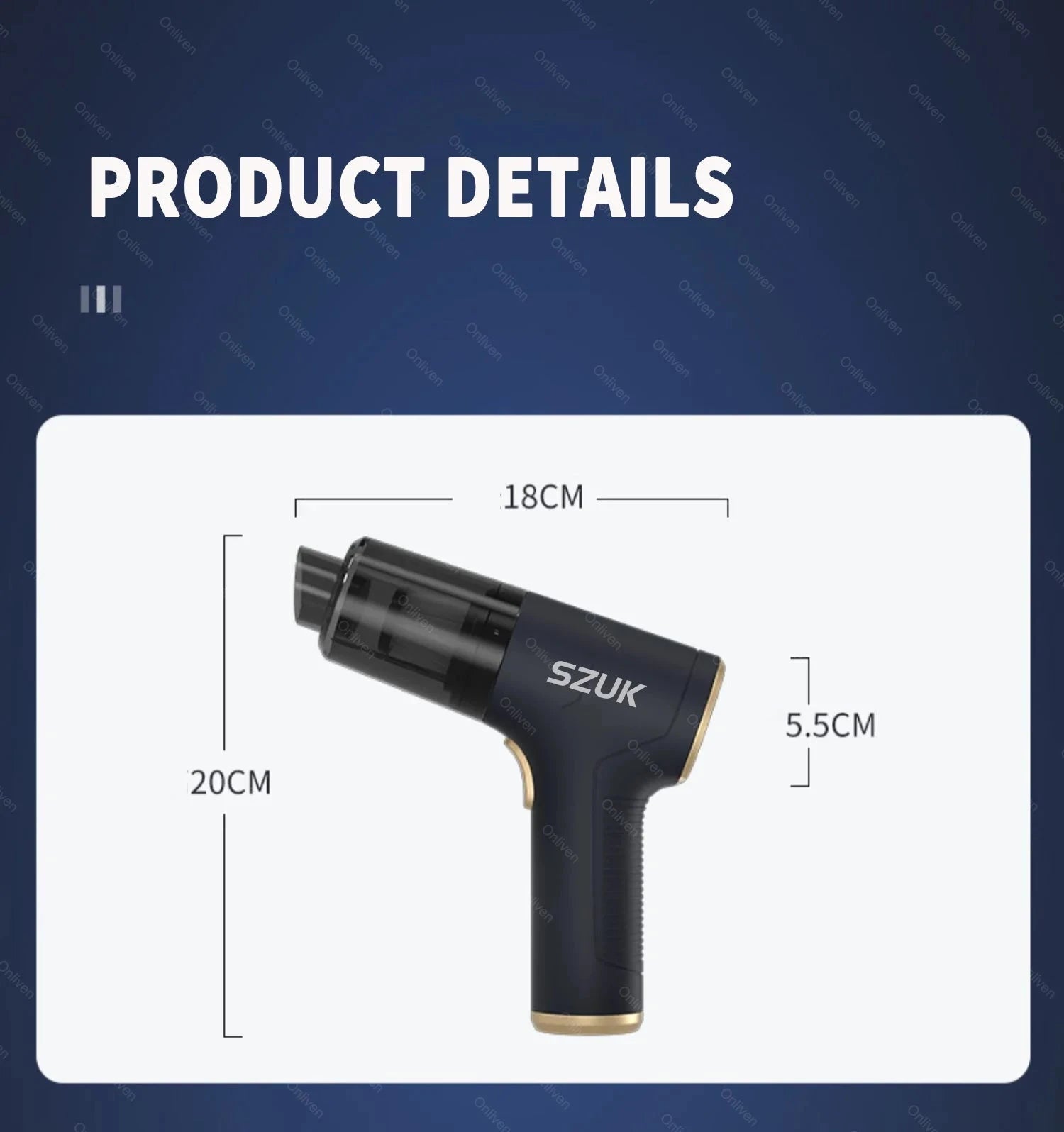 Mini Handheld Car Vacuum Cleaner – 98000PA Suction-Pro 2hapa