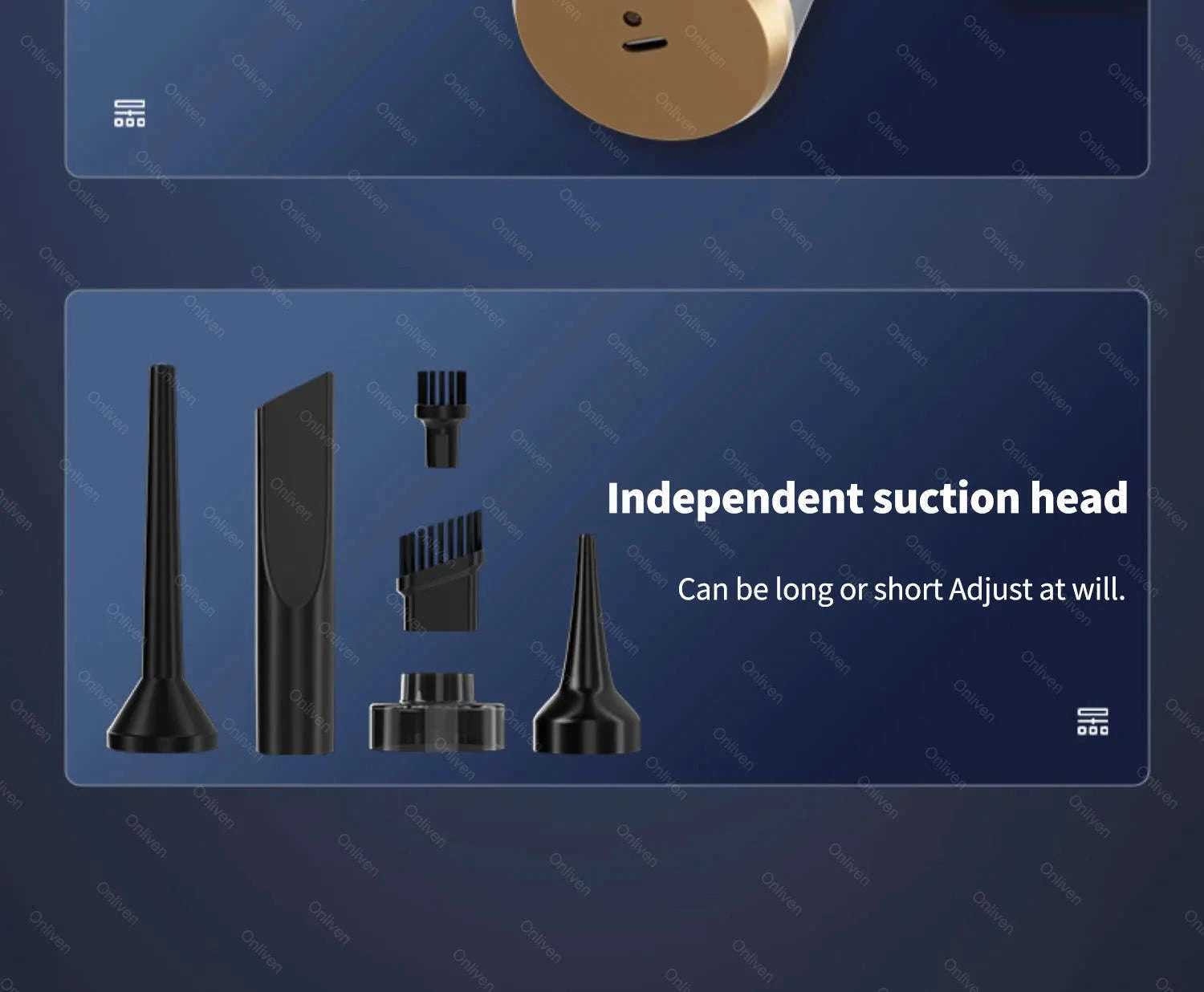 Mini Handheld Car Vacuum Cleaner – 98000PA Suction-Pro 2hapa