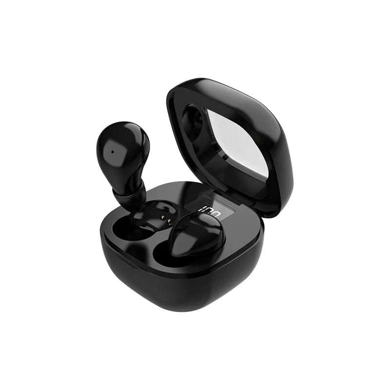 Mini Invisible TWS Bluetooth 5.3 Earbuds-Black