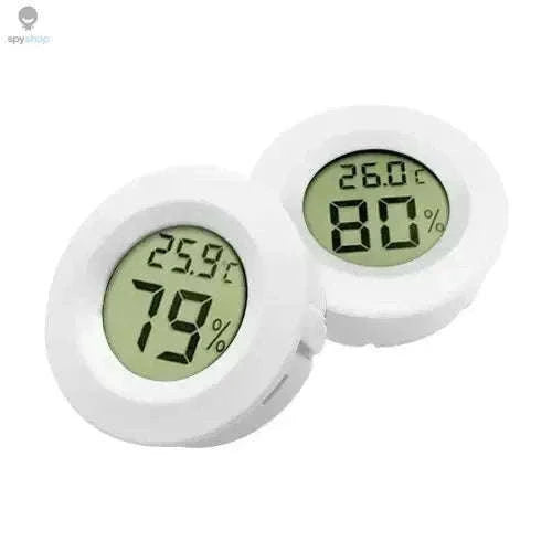 Mini LCD Digital Thermometer & Hygrometer for Accurate Monitoring-Black 1pc