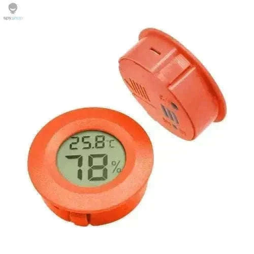 Mini LCD Digital Thermometer & Hygrometer for Accurate Monitoring-Black 1pc