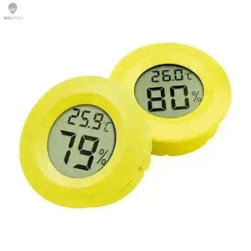 Mini LCD Digital Thermometer & Hygrometer for Accurate Monitoring-Black 1pc