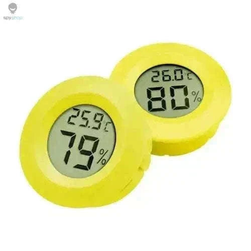 Mini LCD Digital Thermometer & Hygrometer for Accurate Monitoring-Black 1pc