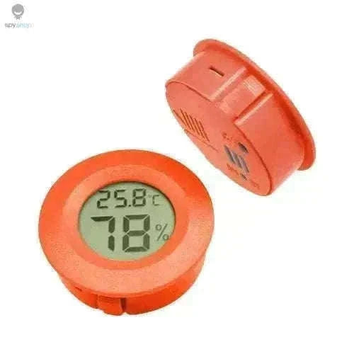 Mini LCD Digital Thermometer & Hygrometer for Accurate Monitoring-Black 1pc
