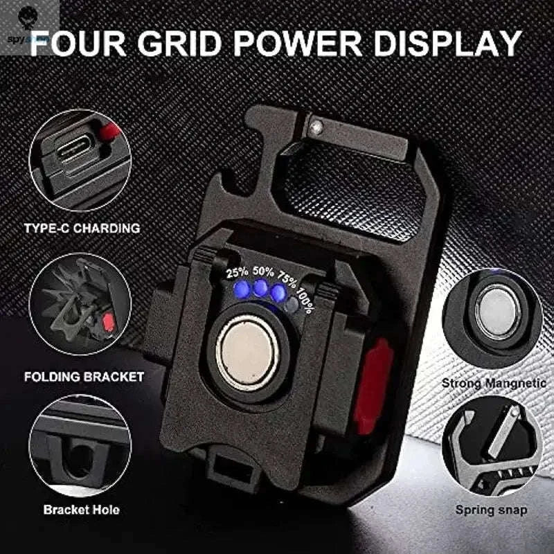 Mini LED Flashlight – Compact Everyday Light with USB‑C Recharge-W5130 LED Flashlight