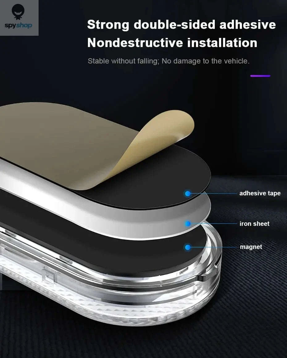 Mini Magnetic Car Touch Light – Compact LED Interior Lighting-White 1pc