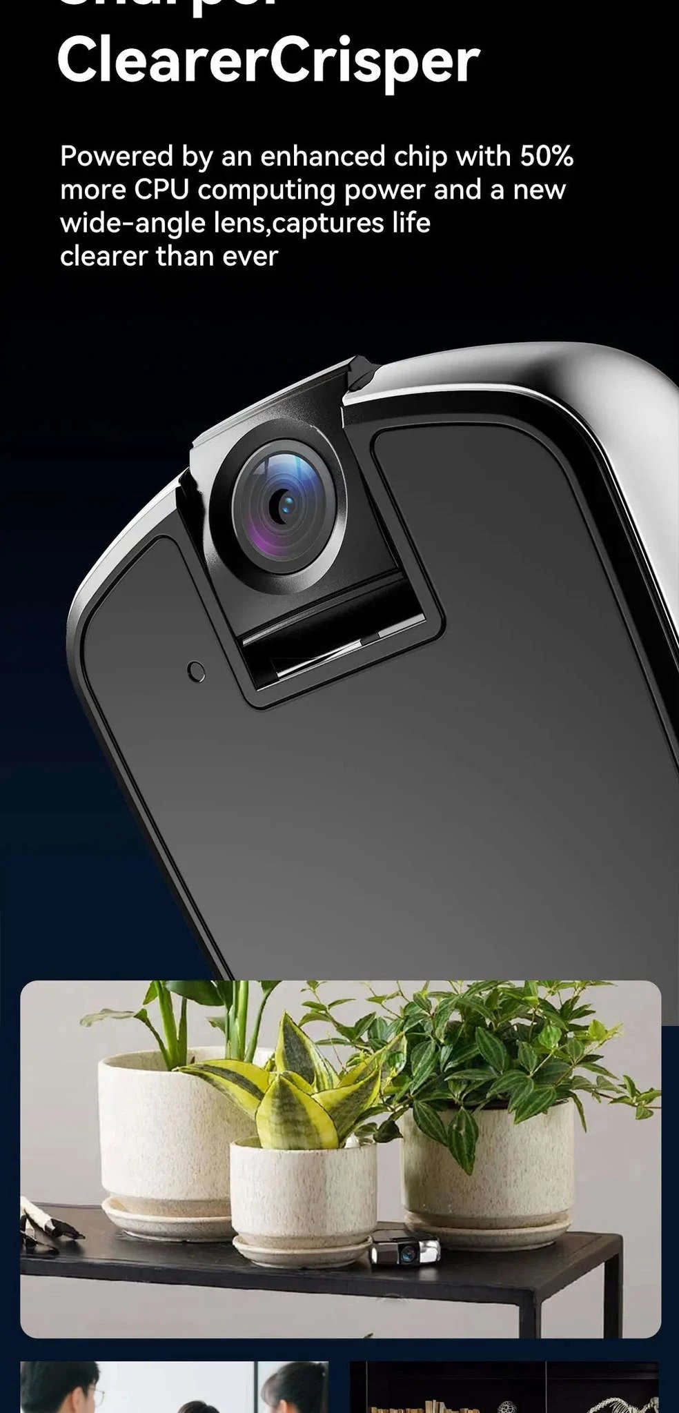 Mini Micro Security Camera 1080P HD – Ultra‑Compact Home & Car Monitor-black / with 256GB