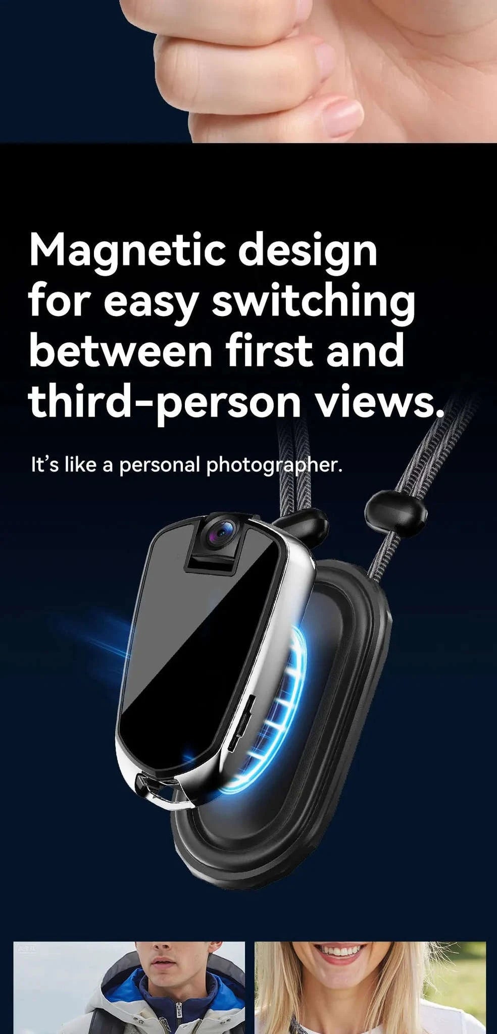 Mini Micro Security Camera 1080P HD – Ultra‑Compact Home & Car Monitor-black / with 256GB