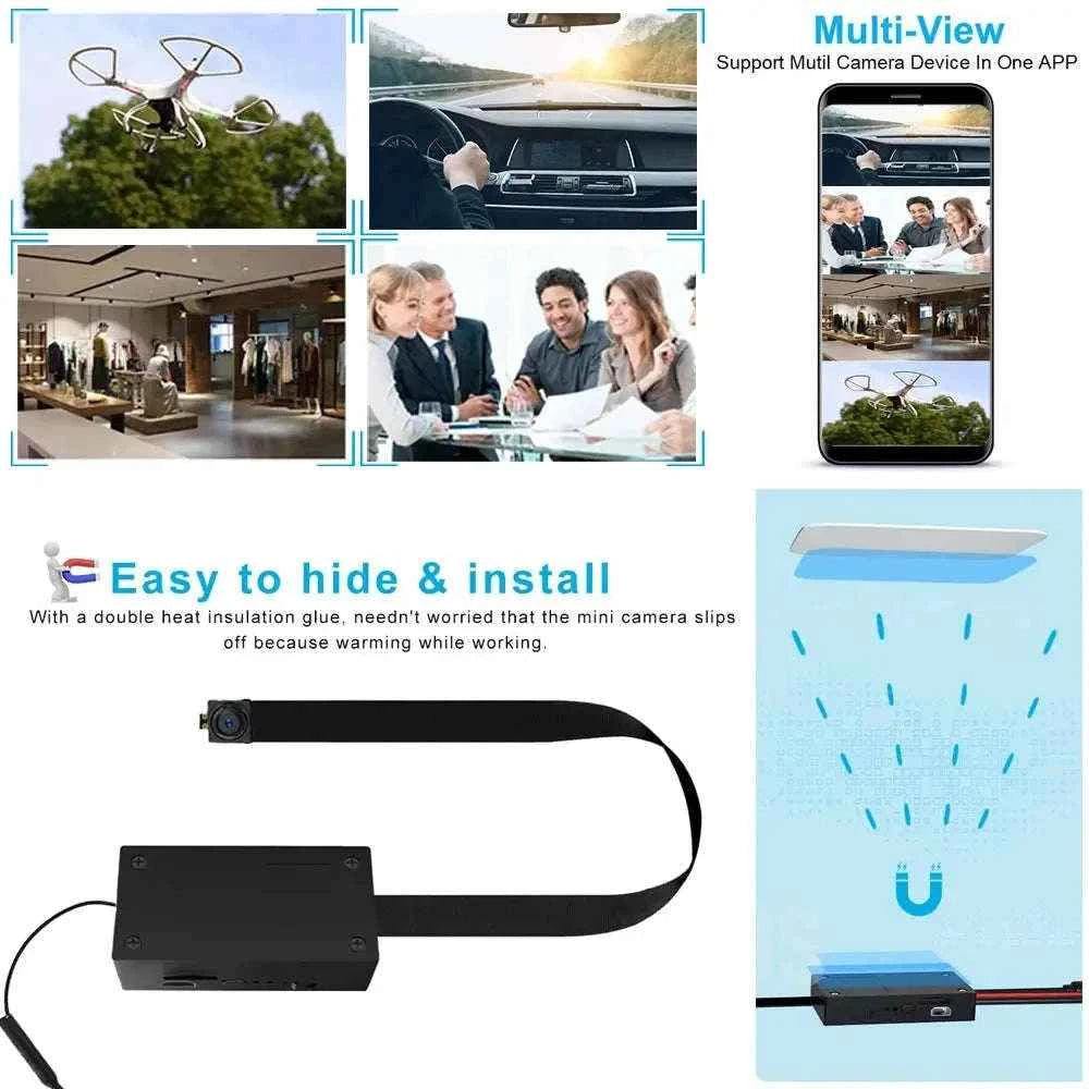 Mini Nanny Camera Module with WiFi HD Recording