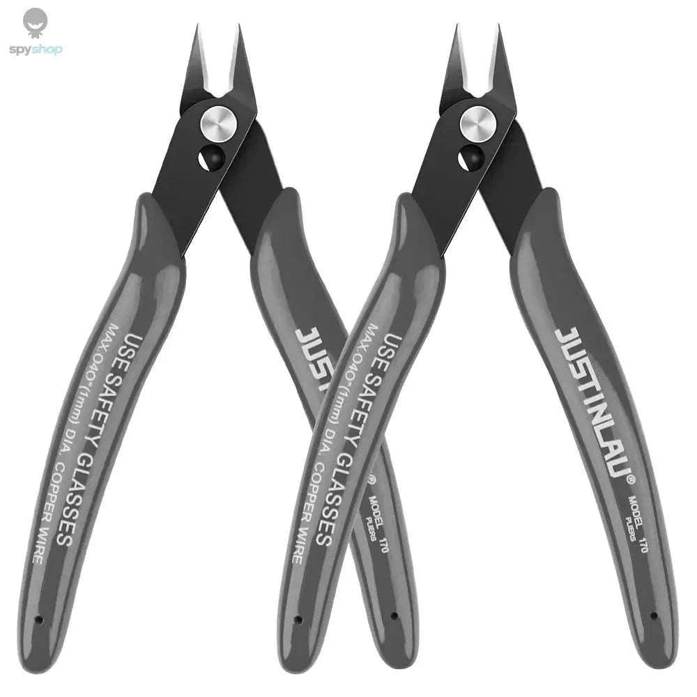 Mini Nose Cutting Pliers Set for Precision Wire Trimming-Coffee