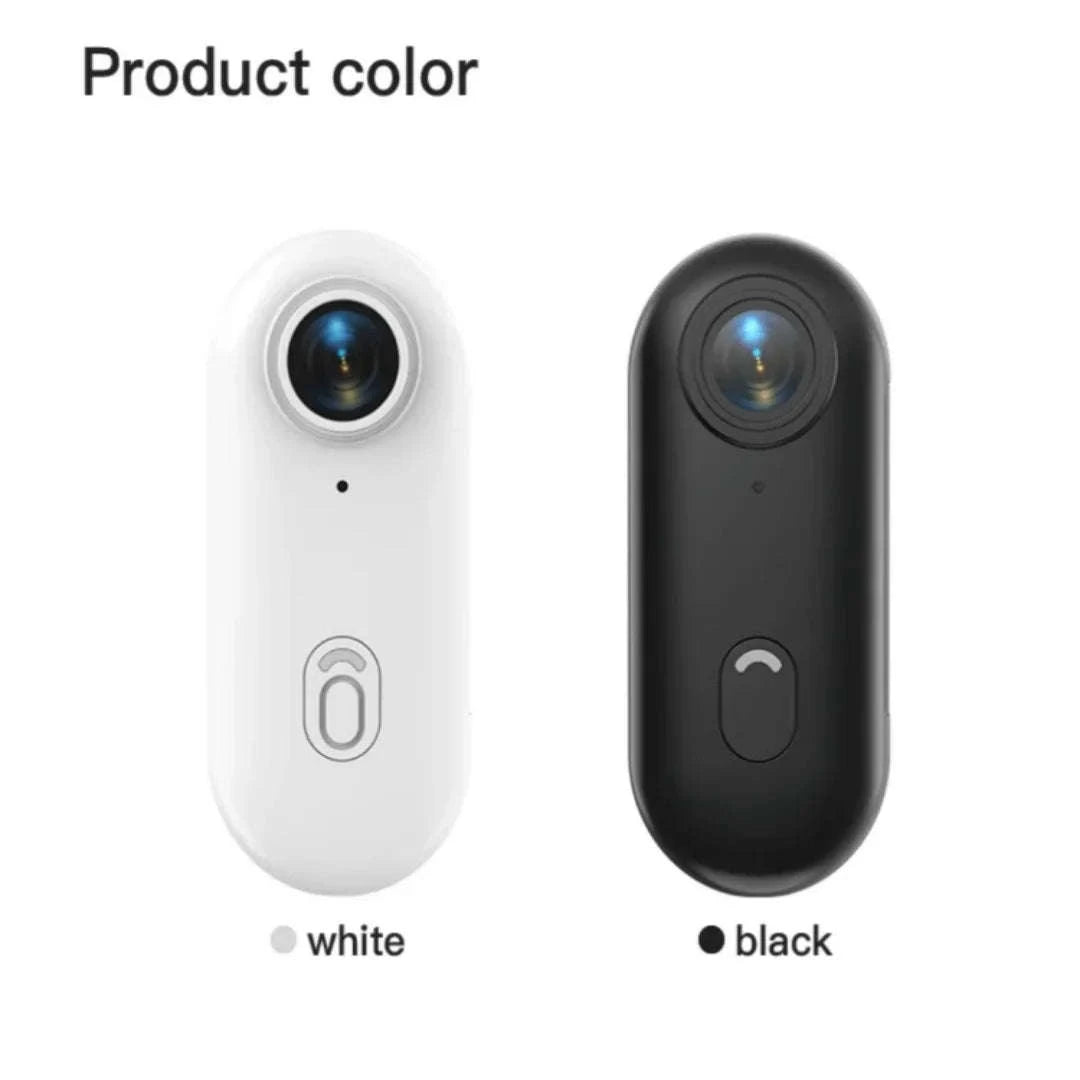 Mini Pocket Magnetic POV Vlog Camera-4K-White / 64GB