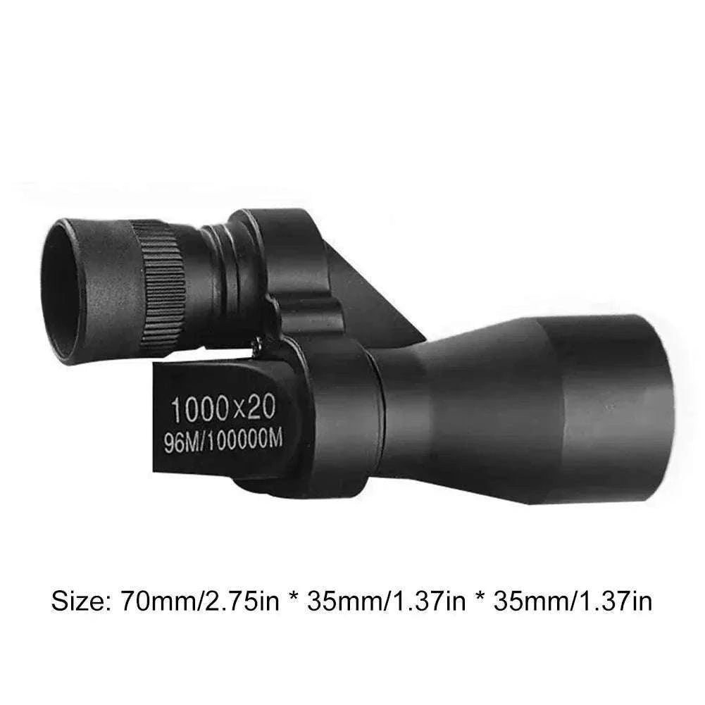 Mini Pocket Monocular for Clear Long-Distance Viewing-black