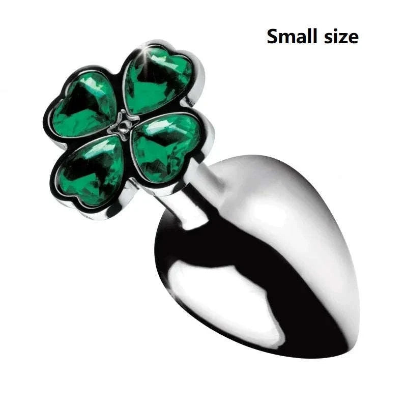 Mini Rainbow Rose Gold Anal Beads Plug-1