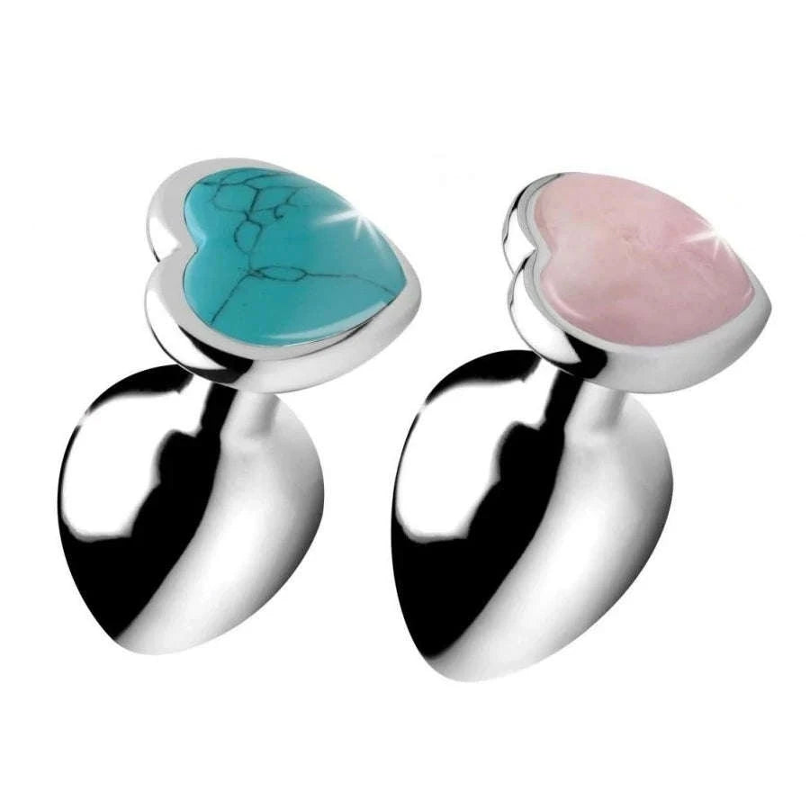 Mini Rainbow Rose Gold Anal Beads Plug-1