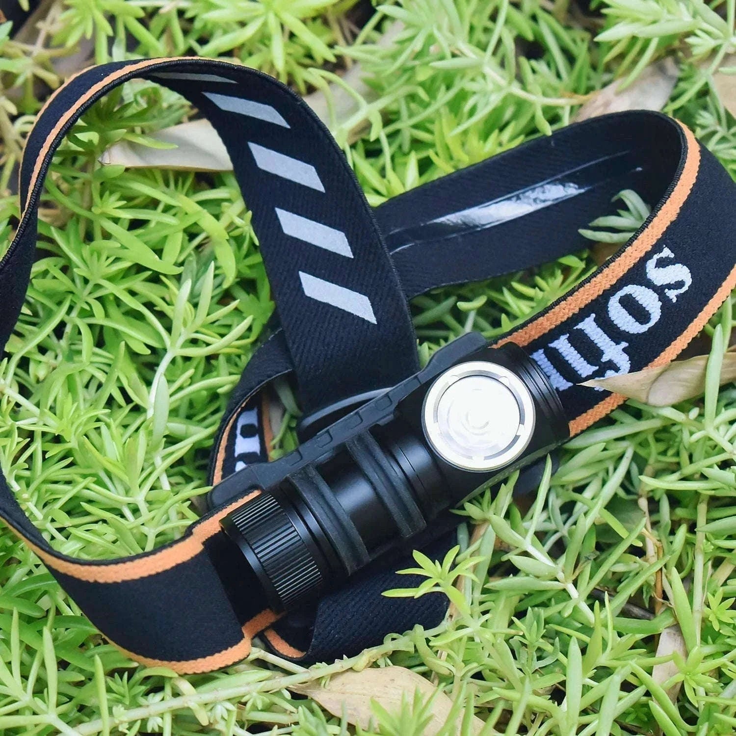 Mini Rechargeable LED Headlamp 1100lm USB-C Magnetic Tailcap-