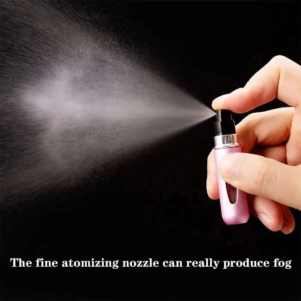Mini Refillable Travel Perfume Atomizer Spray Container-5 And 8ML 1Set-10PCS