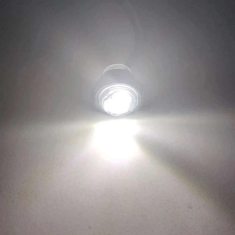 Mini Round LED Side Marker Light 12-24V for Truck Trailer Auto-Blue / 10PCS