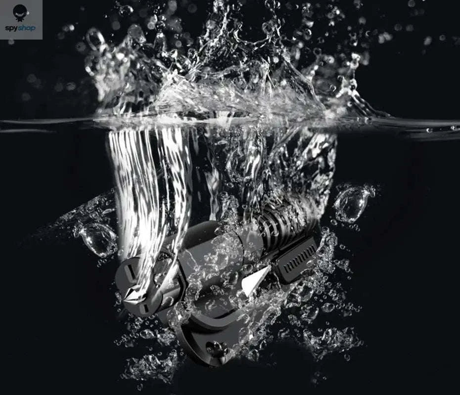 Mini Safety Hammer Keychain – Compact Car Escape Glass Breaker-PURPLE