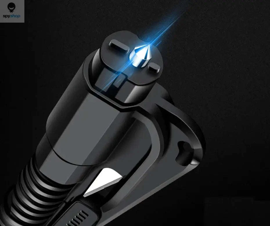 Mini Safety Hammer Keychain – Compact Car Escape Glass Breaker-PURPLE