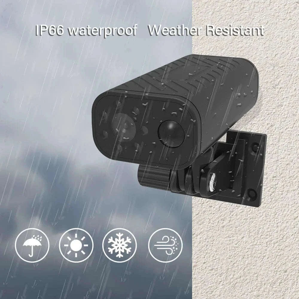 Mini Smart Home Security Camera with Remote Phone View-black / Only camera