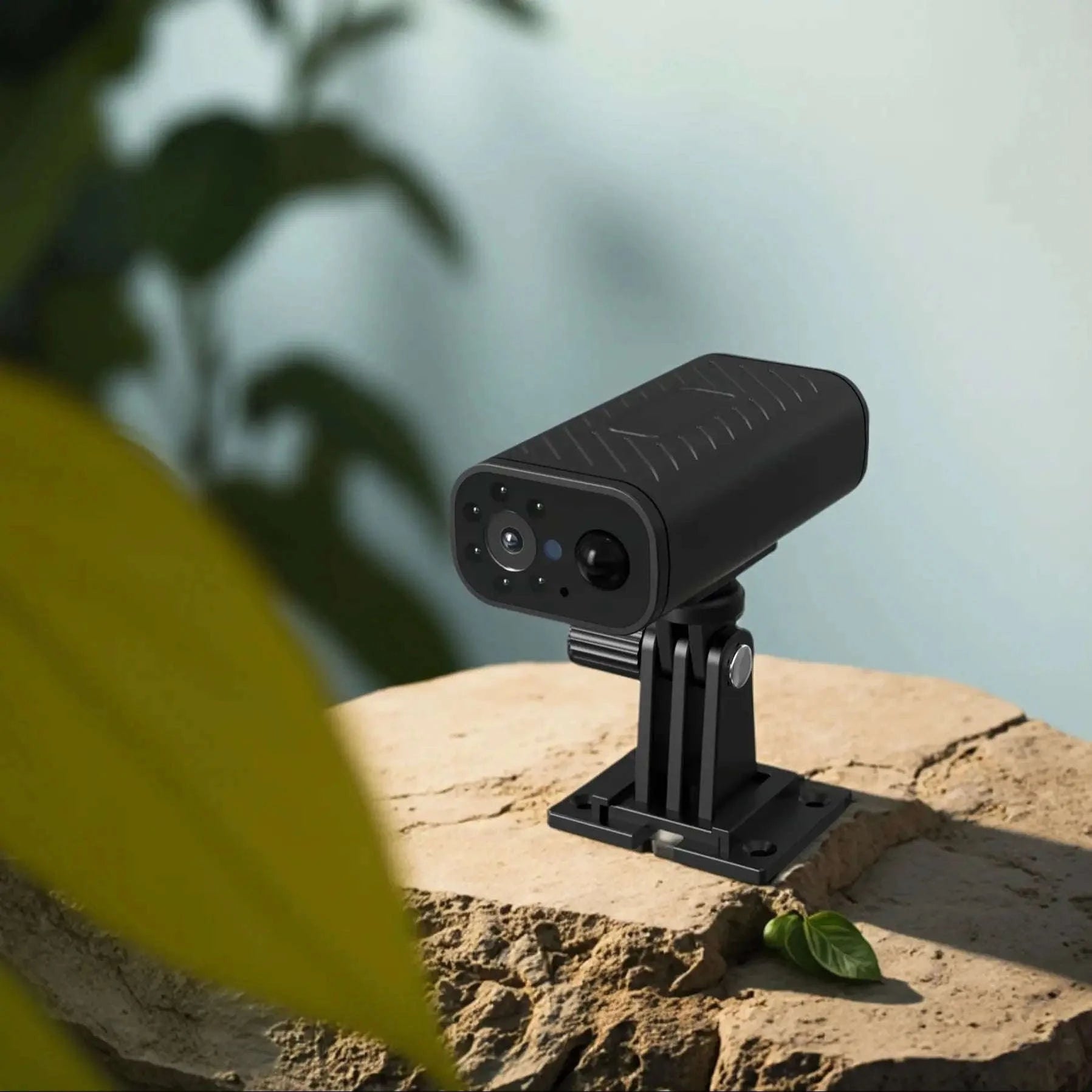 Mini Smart Home Security Camera with Wireless Remote View-black / Only camera