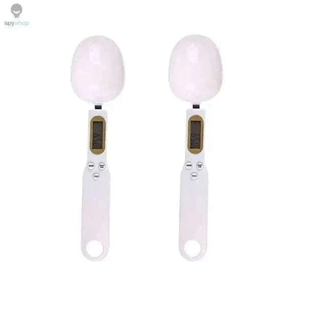 Mini Spoon Scale Digital Kitchen Scale 0.1–500g-2PCS Light green / 1Kg