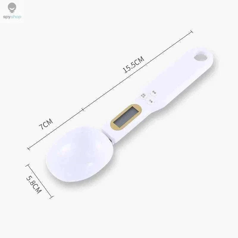 Mini Spoon Scale Digital Kitchen Scale 0.1–500g-2PCS Light green / 1Kg