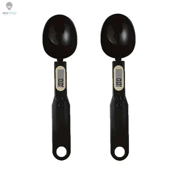 Mini Spoon Scale Digital Kitchen Scale 0.1–500g-2PCS Light green / 1Kg